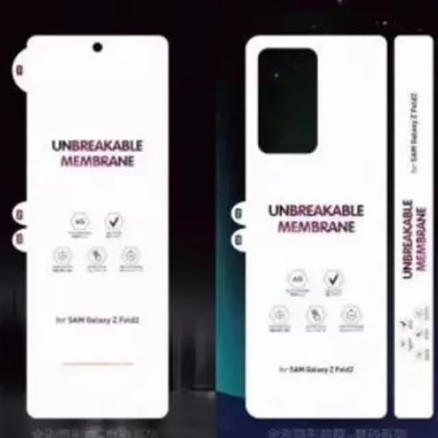 Unbreakable Membrane SHEET  3in1 2in1  Available Models  Samsung Z Fold 3 C