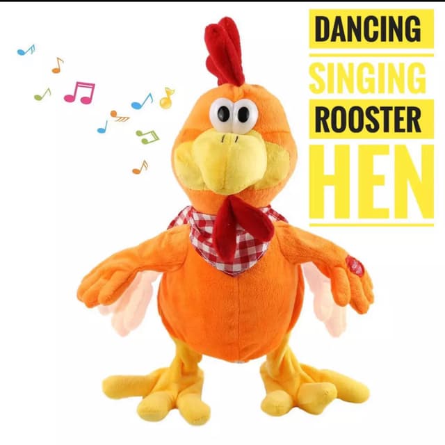 Crazy Dancing Stuffed Hen, Chiken