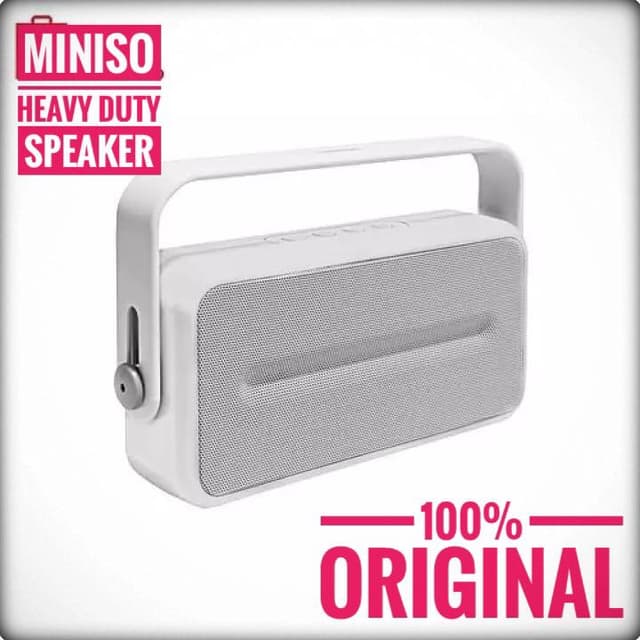 Miniso Portable Party Wireless Bluetooth Speaker with Mic