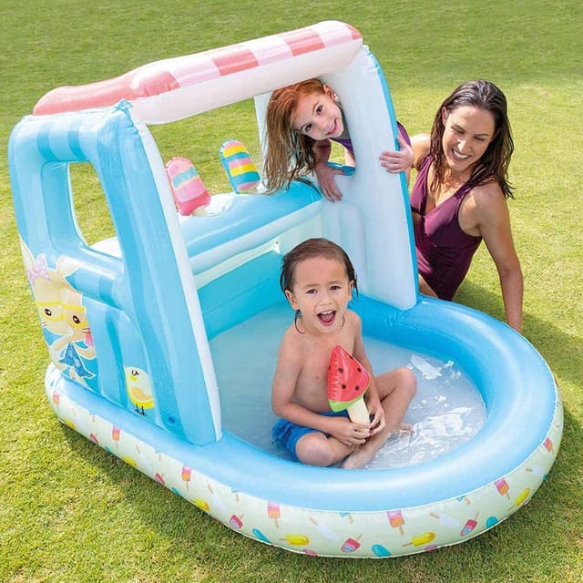 ICE CREAM STAND PLAY HOUSE (50”X40”X39”)