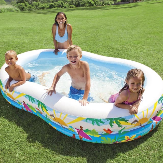 INTEX Swim Center Paradise Pool ( 103" x 63" x 18" )
