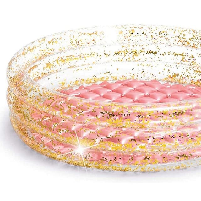 Intex Inflatable Glitter Mini Pool 86 x 86 x 25 cm