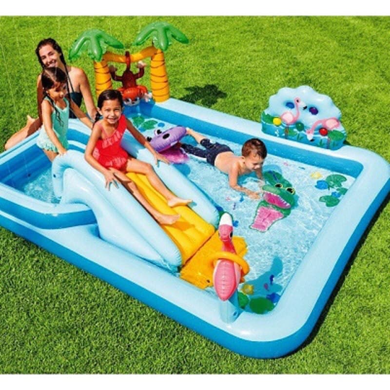 INTEX Children ADVENTURE PLAY CENTRE (8Ft 5inch X7ft 1inch