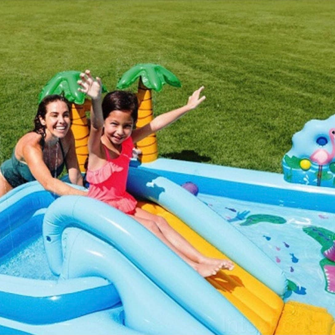 INTEX Children ADVENTURE PLAY CENTRE (8Ft 5inch X7ft 1inch