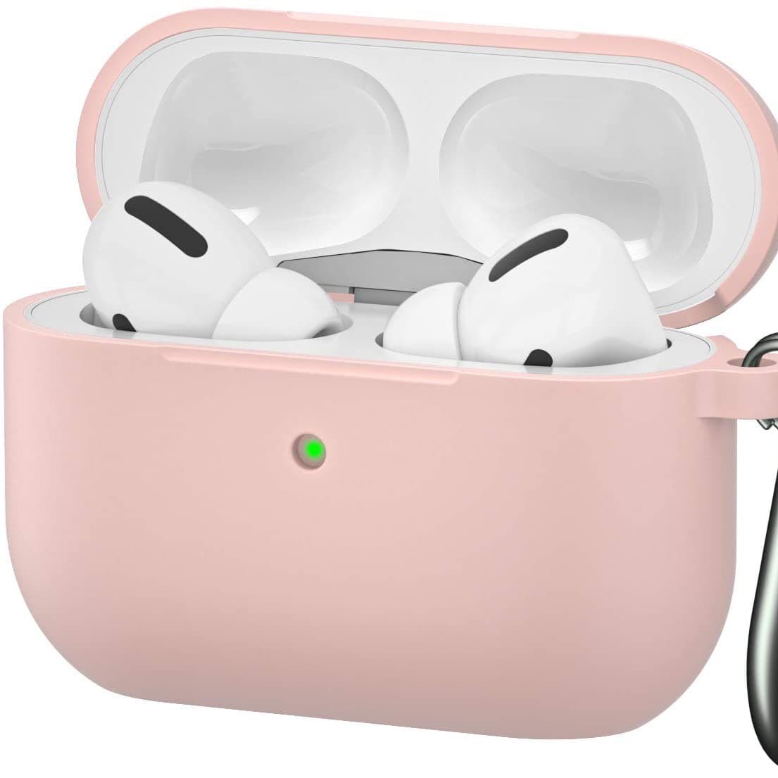 Airpods Pro Case,Soft Silicone Skin Cover Shock-Absorbing