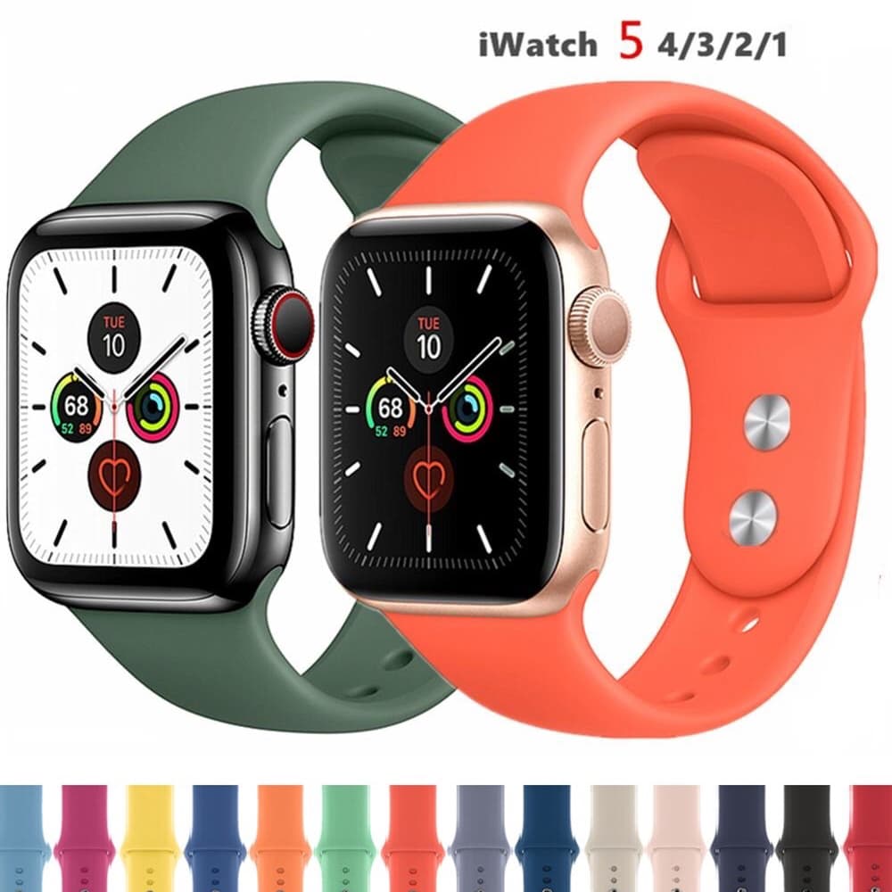 Apple Watch silicon straps