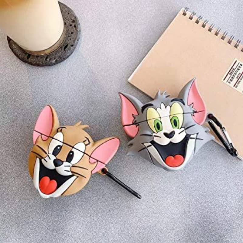 TOM AND JERRY SILICONE AIRPODS CASE FOR airpods pro