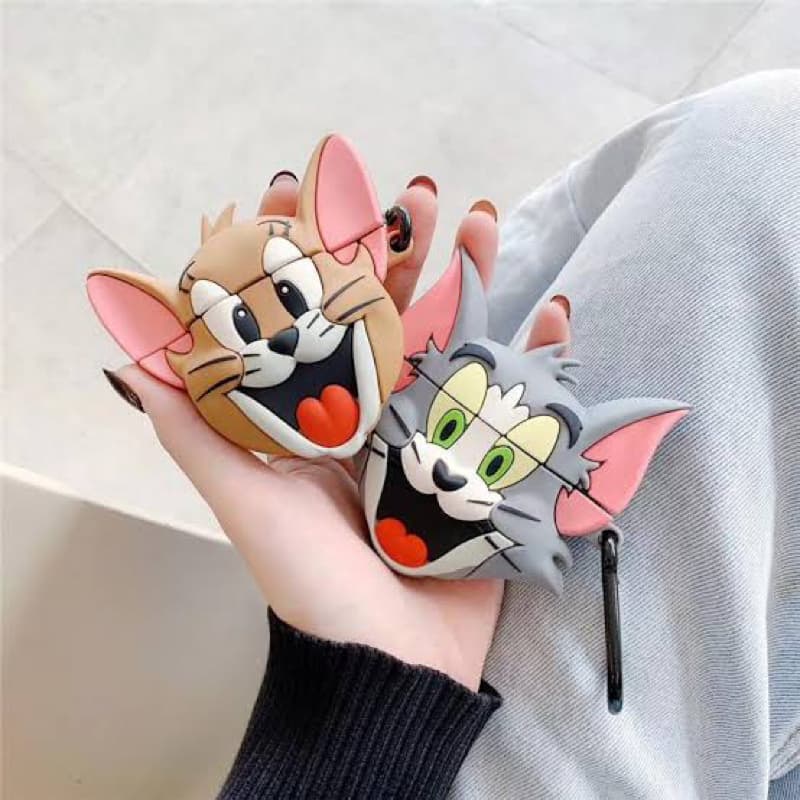 TOM AND JERRY SILICONE AIRPODS CASE FOR airpods pro
