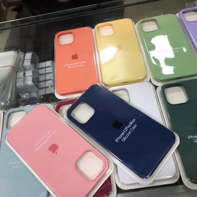 IPhone 12 & 12 Pro Official Silicon Soft Pouches available