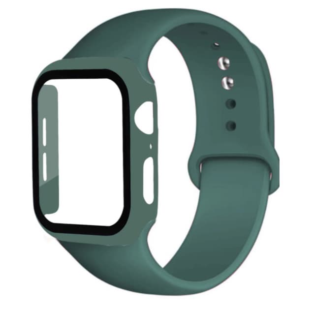 Apple Watch Strap Dial Case + Band for 44mm 42mm